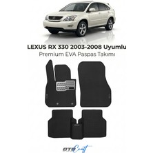 Otocraft Lexus Rx 330 (2003-2008) Araca Özel 3D Havuzlu Eva Oto Paspas Full Set 5 Parça