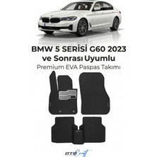 Otocraft Bmw 5 Serisi G60 (2023 ve Sonrası) Araca Özel 3D Havuzlu Eva Oto Paspas Full Set 5 Parça