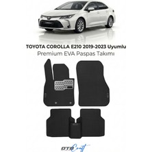 Otocraft Toyota Corolla E210 (2019-2023) Araca Özel 3D Havuzlu Eva Oto Paspas Full Set 5 Parça
