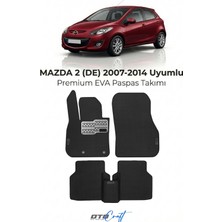 Otocraft Mazda 2 De (2007-2014) Araca Özel 3D Havuzlu Eva Oto Paspas Full Set 5 Parça