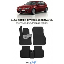 Otocraft Alfa Romeo 147 (2005-2008) Araca Özel 3D Havuzlu Eva Oto Paspas Full Set 5 Parça
