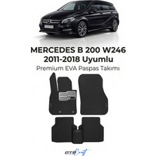 Otocraft Mercedes B 200 W246 (2011-2018) Araca Özel 3D Havuzlu Eva Oto Paspas Full Set 5 Parça