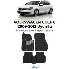 Otocraft Volkswagen Golf 6 (2009-2013) Araca Özel 3D Havuzlu Eva Oto Paspas Full Set 5 Parça