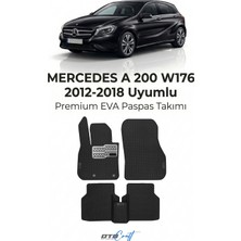 Otocraft Mercedes A 200 W176 (2012-2018) Araca Özel 3D Havuzlu Eva Oto Paspas Full Set 5 Parça