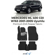 Otocraft Mercedes ml 400 Cdı W163 (2001-2005) Araca Özel 3D Havuzlu Eva Oto Paspas Full Set 5 Parça