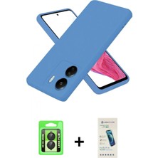 Pileli Store Pilelistore™ Redmi 13C Kılıf Kozmos Yansıma Özel Seri - Şeffaf Pasifik Cam Ekran Koruyucu + Raze Metal Kamera Lens - Sh