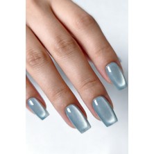 Easy Beauty Buz Kedi Gözü Kalıcı Oje - Cat Eye Gel Polısh B6 Tpo Içermez - Protez Tırnak Ojesi