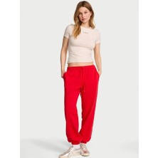 Angel Essentials Off-Duty Jogger Eşofman Altı - Yıkanmış Kırmızı