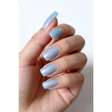 Easy Beauty 15ML Aura Deniz Kabuğu Kalıcı Oje - Protez Tırnak Ojesi - Glıtter Gel Polısh A8