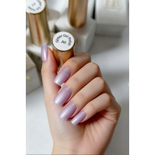 Easy Beauty 15ML Aura Deniz Kabuğu Kalıcı Oje - Protez Tırnak Ojesi - Glıtter Gel Polısh A6