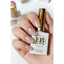 Easy Beauty 15ML Aura Deniz Kabuğu Kalıcı Oje - Protez Tırnak Ojesi - Glıtter Gel Polısh A1