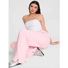 Pink Ivy Bol Paça Eşofman Altı - Toz Pembe