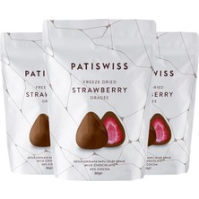 Patiswiss Sütlü Çikolata Kaplı Çilek Draje 240G