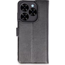 İlkyaz Fashion Tecno Spark Go 2024 Kılıf Trend S Plus Kapaklı Kılıf - Siyah
