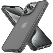 İlkyaz Fashion Apple Iphone 13 Pro Max Kılıf Elegant Kapak - Titan Gri