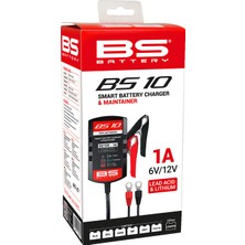 BS Battery Ba-10 6V-12V Lityum ve Standart Akü Şarj Cihazı