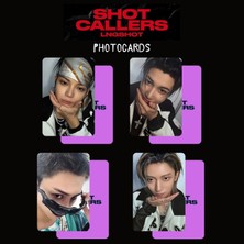 Kpop Dünyası Lngshot '' Shot Callers '' Photocards Set 2