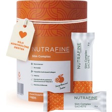 Nutrafine Slim Complex – Glukomannan, Bromelain, Tripeptit Kolajen, Vitamin & Mineral Gıda Takviyesi