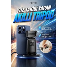 Neffo Akıllı Tripod Hareketli Gimbal Kumandalı Çok Amaçlı Video Selfie Telefon Tutucu