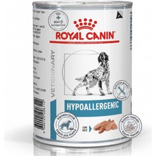 Royal Canin Hypoallergenic 400 gr Konserve (Köpekler Için Gıda Alerjisi ve Sindirim Destekli Yaş Mama)