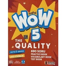 Gama Yayınları 5. Sınıf Wow English The Quality Eylül-2025 Fenomen Yayınları