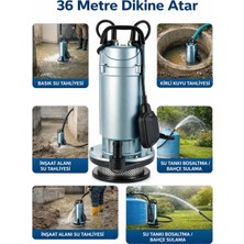 Optivex Qdx1,5-33-1,5 Fb Su Pompası Dalgıç Pompa 2 Hp 36 Metre Yukarı Basma