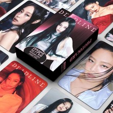 Kpop Dünyası Blackpınk Jennie '' Deadline '' Çift Yön Baskılı Lomo Card Seti (55 Pcs)