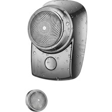 İlanib Ticaret Mini Shaver Sıfır Sakal Taşınabilir Şarjlı Tıraş Makinesi Ipx6 Korumalı USB