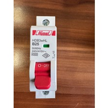 Enfe Naturals Himel 1X25A B 4,5ka Otomatik Sigorta Devre Kesici (5\'li)