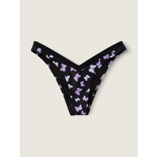 Pink V Model Mini Bikini Altı - Kelebek Baskılı