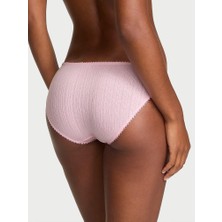 Victoria's Secret Dantelli Pointelle Bikini Külot - (Tek Renk)