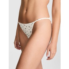 Pink Pamuklu Askılı Bikini Külot - (Tek Renk)
