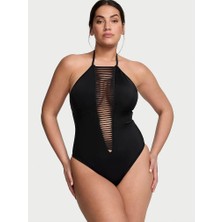 Victoria's Secret Swim Askılı Biyeli Mayo - Siyah