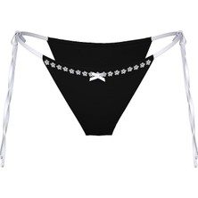 Pink By Frankies Bikinis Rosemary Itsy Bikini Altı - Siyah