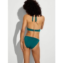 Victoria's Secret Swim Essential Harlow Bikini Altı - Koyu Turkuaz