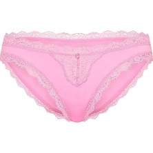 Dream Angels Dantelli Bikini Külotu - Toz Pembe