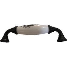 Kaia Life Klasik Silindir Kulp Mat Siyah 96 mm
