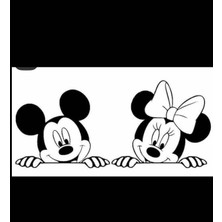 Ae Media Mickey Mouse Sticker Arac Icin