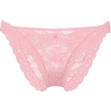 Dream Angels Dantelli Bikini Külot - Soluk Pembe