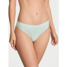 Victoria's Secret Esnek Pamuklu Bikini Külot - Açık Yeşil