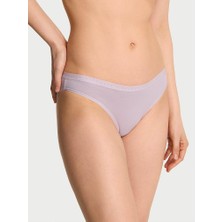 Victoria's Secret Esnek Pamuklu Bikini Külot - (Tek Renk)
