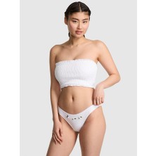 Pink By Frankies Bikinis Iris Ribana Bikini Üstü - Vs Beyazı