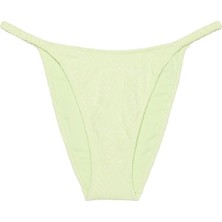 Pink Büzgülü Bikini Altı - Limon Kreması
