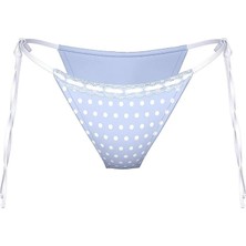 Pink By Frankies Bikinis Rosemary Itsy Bikini Altı - Nokta Basıkılı
