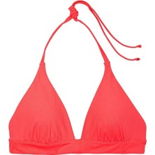 Victoria's Secret Mix & Match Boyundan Bağlamalı Bikini Üstü - Mercan Alevi