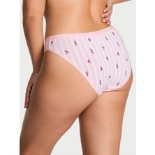 Victoria's Secret Esnek Pamuklu Bikini Külot - (Tek Renk)