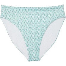 Victoria's Secret Essential Yüksek Bel Bikini Altı - Yeşil Kabuk