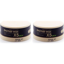 Morfose Pro Hair Wax 150 ml Mat x 2 Adet X5 Erkekler İçin Profesyonel Saç Şekillendirme Ürünü