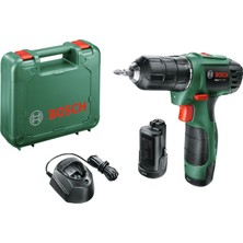 Bosch EasyDrill 1200 Akülü Vidalama 1,5 Ah Çift Akü ile Darbesiz Kullanım ve Yüksek Performans
