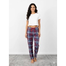 Bambu Likralı Ring Viskon Pijama Altı